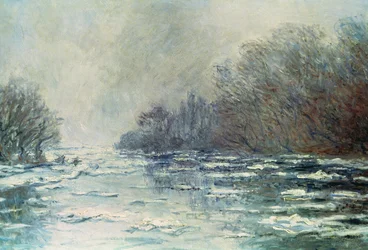 Das Ende des Winters in Vétheuil, ca. 1883